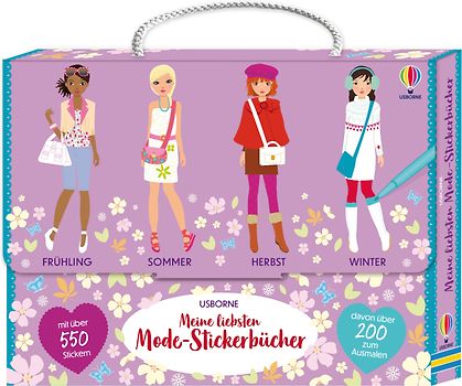 Meine liebsten Mode-Stickerbücher