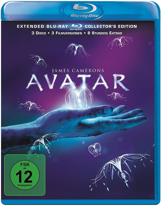 Avatar [Extended Collector's Edition, 3 Discs] Blu-ray Disc