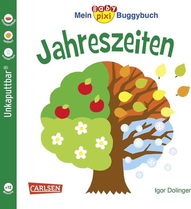 Baby Pixi (unkaputtbar) 45: Mein Baby-Pixi Buggybuch: Jahreszeiten