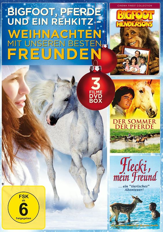 Bigfoot, Pferde und ein Rehkitz - Weihnachten mit unseren besten Freunden DVD
