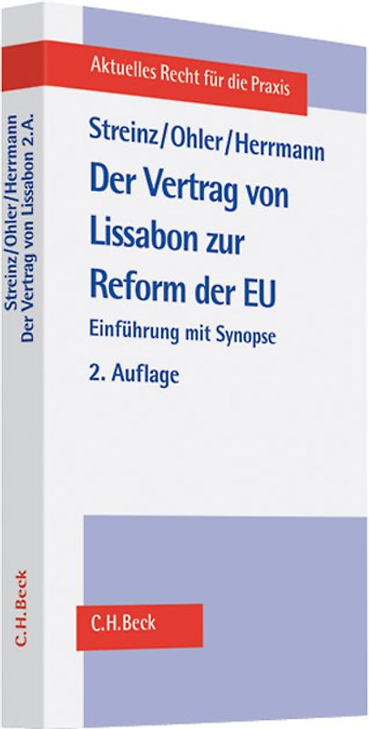 Der Vertrag von Lissabon zur Reform der EU