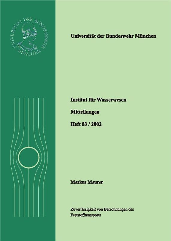 Zuverlässigkeit von Berechnungen des Festofftransports
