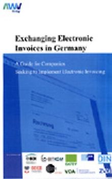 Exchanging Electronic Invoice in Germany