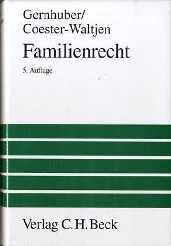 Lehrbuch des Familienrechts