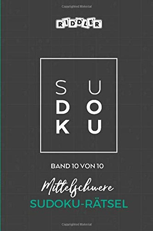 Mittelschwere Sudoku-Rätsel (Band 10 von 10, Band 10)