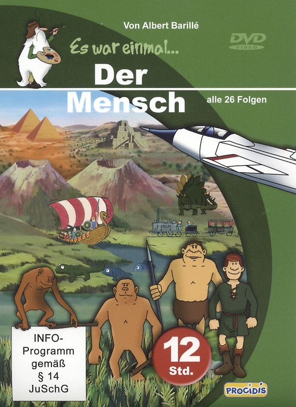 Es war einmal: Der Mensch - Teilel 1-6, Episoden 1-26 [6 DVDs] DVD