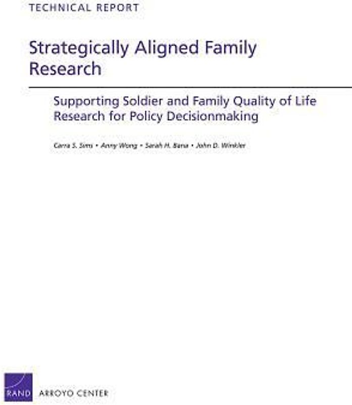 Strategically Aligned Family Research
