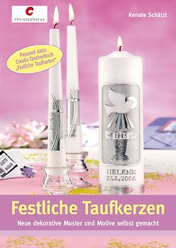 Festliche Taufkerzen