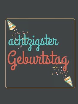 Gästebuch 80 Geburtstag: Buch zum Eintragen für Glückwünsche und die schönsten Fotos der Gäste I Geschenk für Frau oder Mann I Geschenkidee 80. Geburtstag