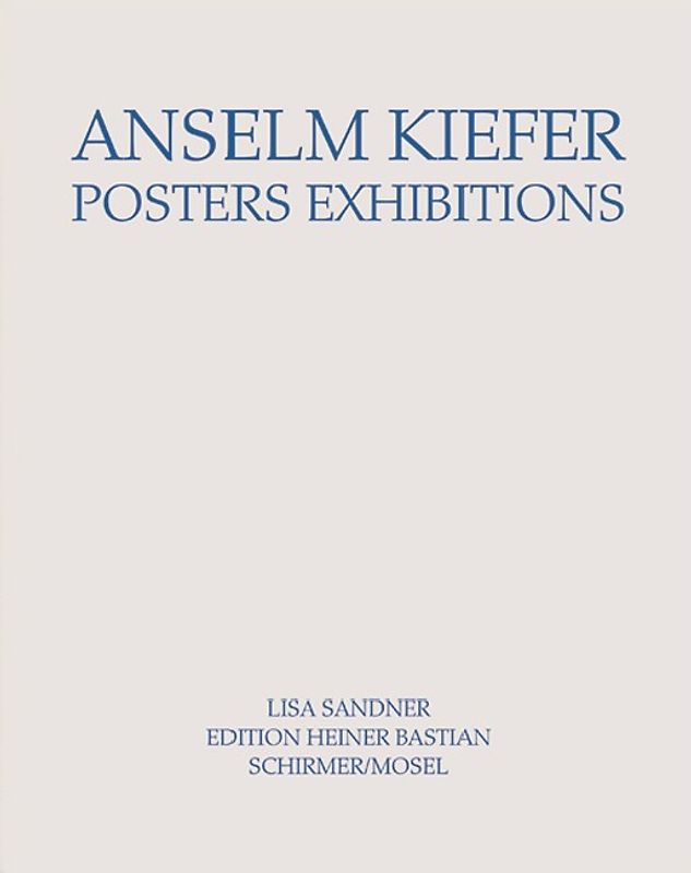 Anselm Kiefer - Posters Exhibitions