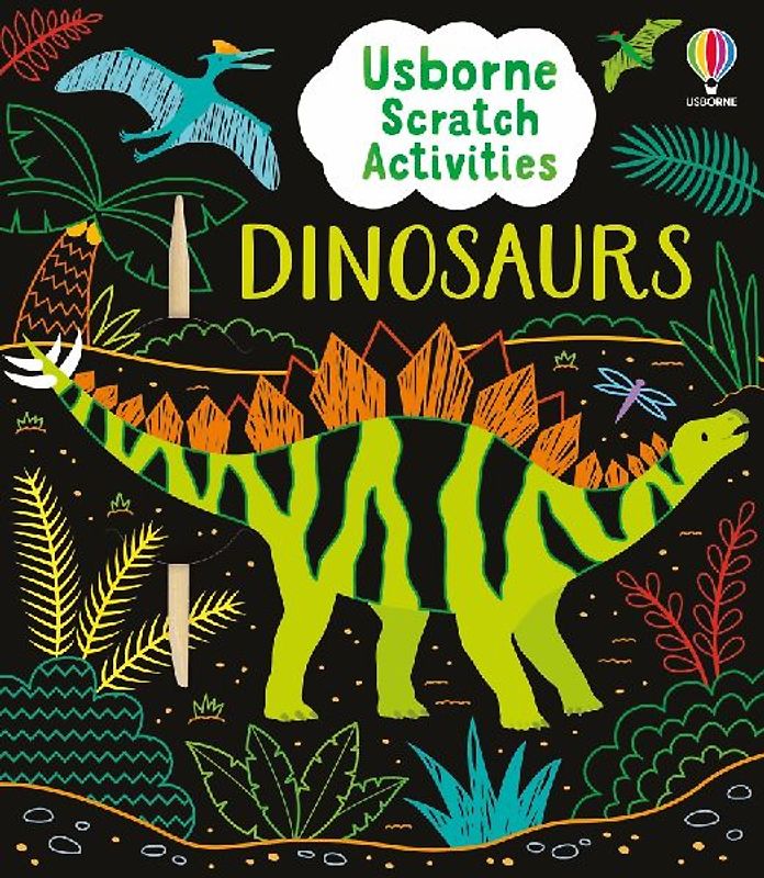 Usborne Scratch Activities Dinosaurs