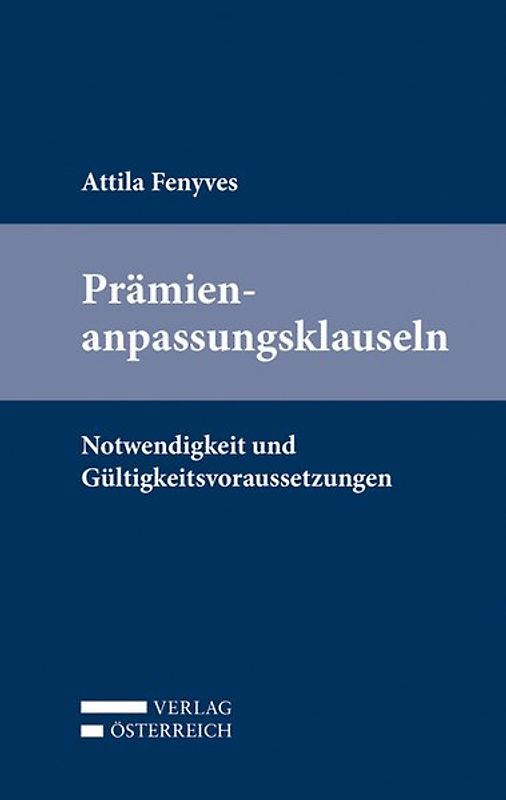 Prämienanpassungsklauseln