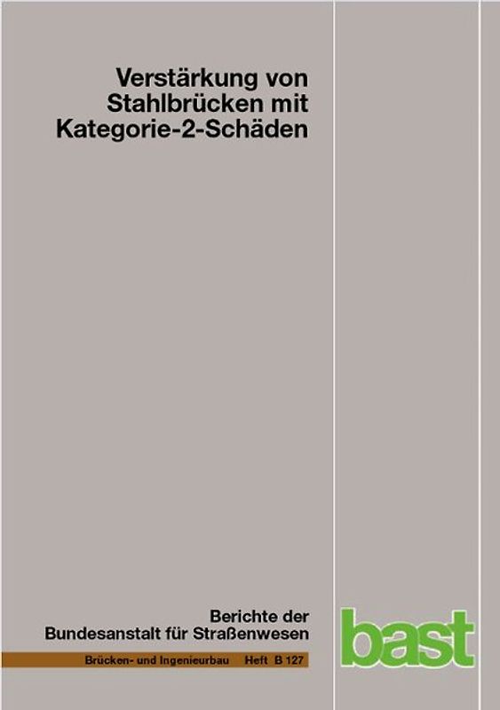 Verstärkung von Stahlbrücken mit Kategorie-2-Schäden