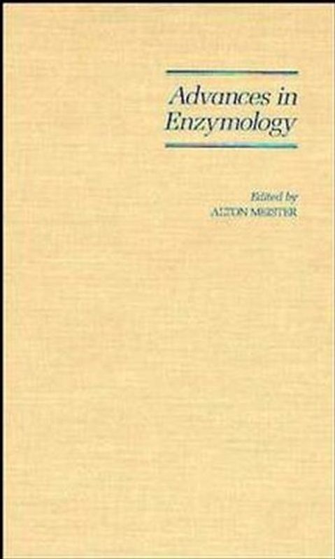 Advances in Enzymology
