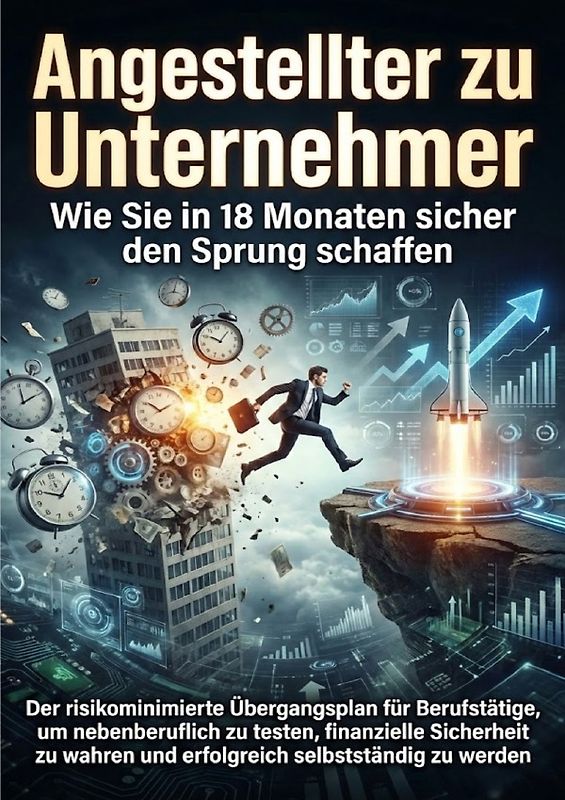 Angestellter zu Unternehmer: Wie Sie in 18 Monaten sicher den Sprung schaffen