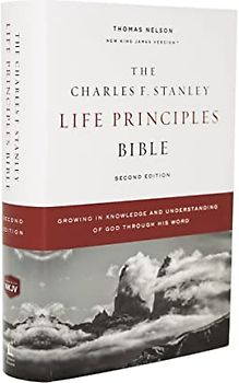 Nkjv, Charles F. Stanley Life Principles Bible, 2nd Edition, Hardcover, Comfort Print