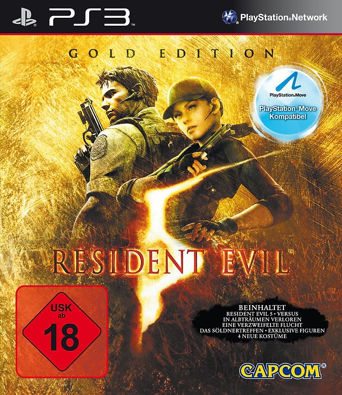 Resident Evil 5 [Gold Edition, Move kompatibel] PlayStation 3