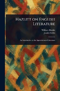 Hazlitt on English Literature