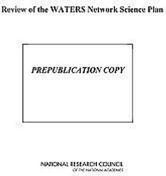 Review of the Waters Network Science Plan