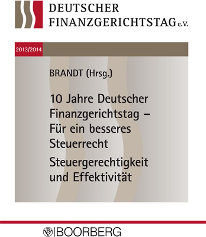 Deutscher Finanzgerichtstag 2013/2014