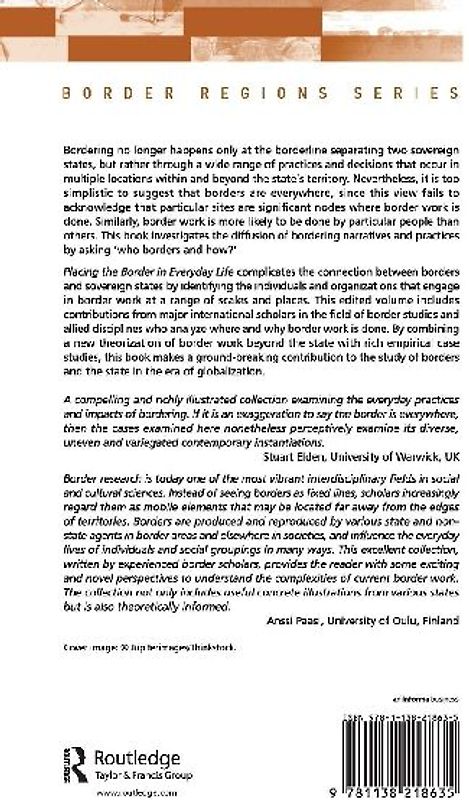 Placing the Border in Everyday Life