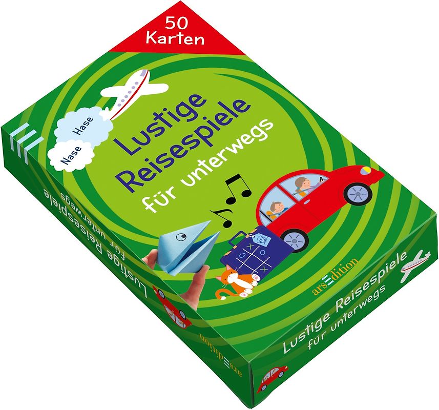 Lustige Reisespiele für unterwegs