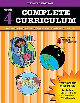 Complete Curriculum, Grade 4 (Flash Kids Harcourt Family Learning)