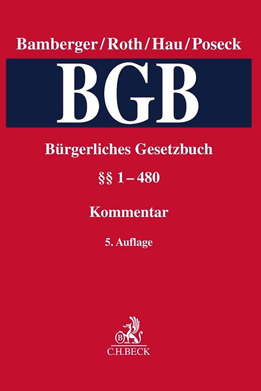 Bürgerliches Gesetzbuch Band 1: §§ 1-480