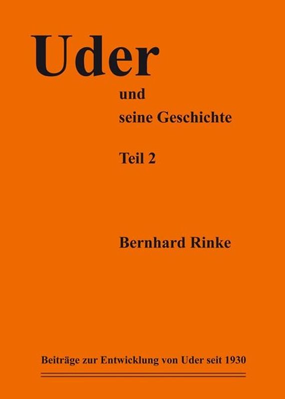 Uder und seine Geschichte