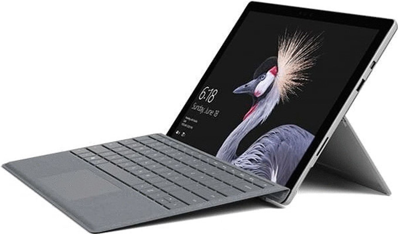 Microsoft Surface Pro 5 12,3" Intel Core i5 128GB SSD 8GB RAM [Wi-Fi, inkl. grauem Keyboard Dock, Surface Pro 4-Type Cover] grau