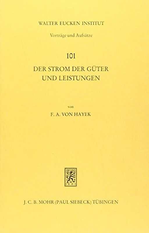 Der Strom der Güter und Leistungen