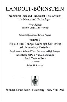 Tables of Data / Tabellen der Daten