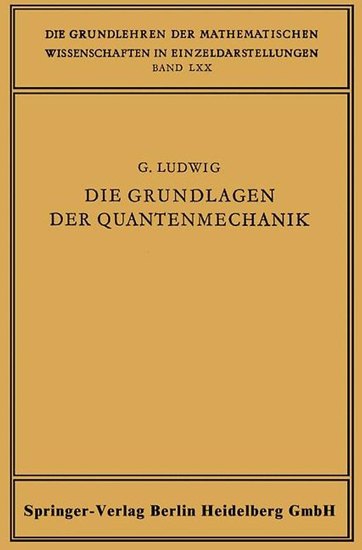 Die Grundlagen der Quantenmechanik
