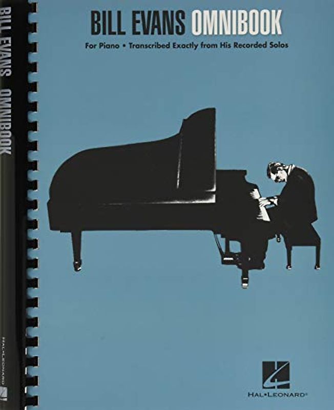 Bill Evans Omnibook for Piano - Jazz Piano Sheet Music Collection with 40 Pieces - Jazz Piano Book W