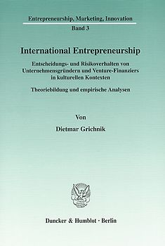 International Entrepreneurship.
