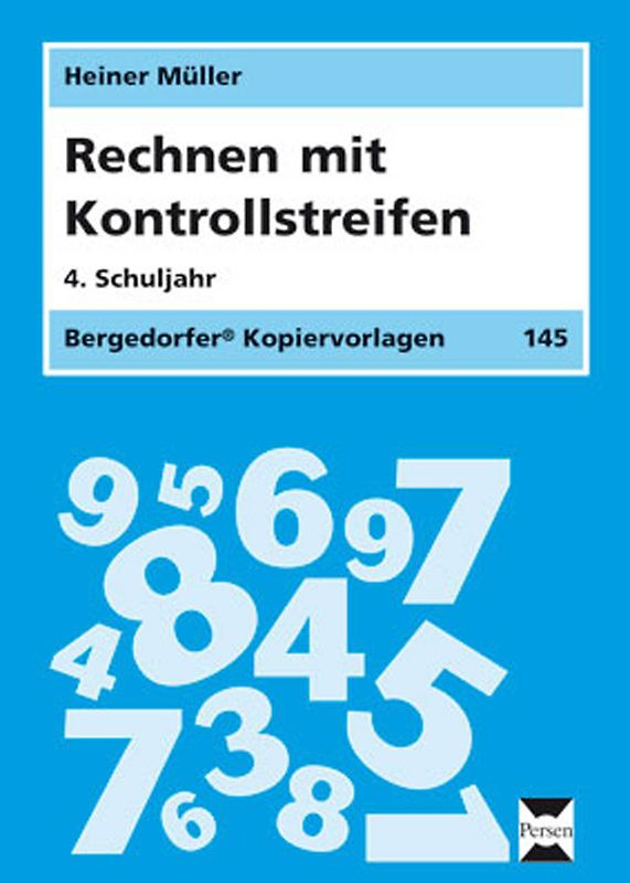 Rechnen mit Kontrollstreifen - 4. Klasse