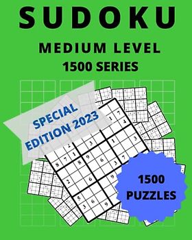 SUDOKU MEDIUM LEVEL: 1500 SERIES