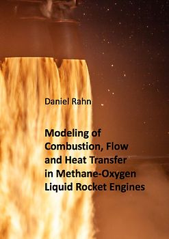 Modeling of Combustion, Flow and Heat Transfer in Methane-Oxygen Liquid Rocket Engines