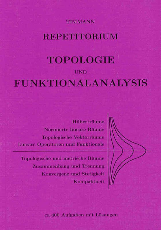 Repetitorium Topologie und Funktionalanalysis