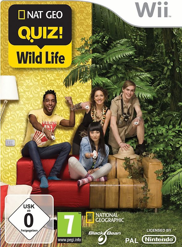 NatGeo Quiz! Wild Life Nintendo Wii
