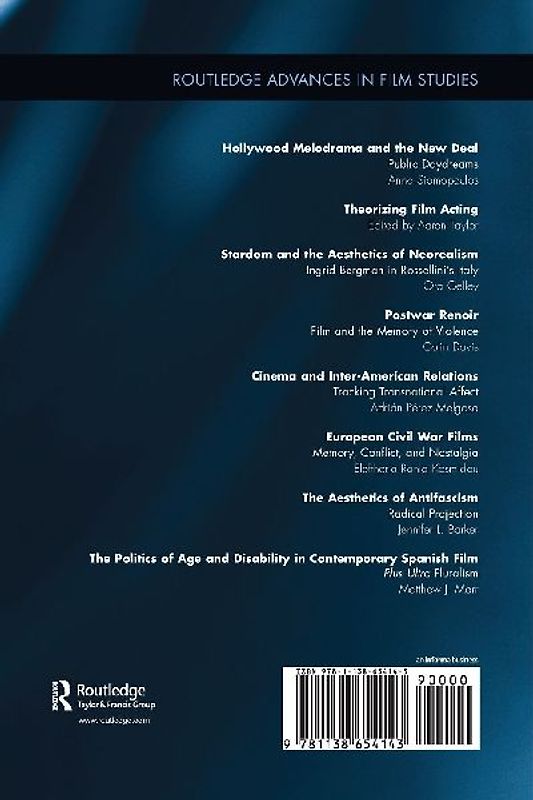 The Politics of Age and Disability in Contemporary Spanish Film