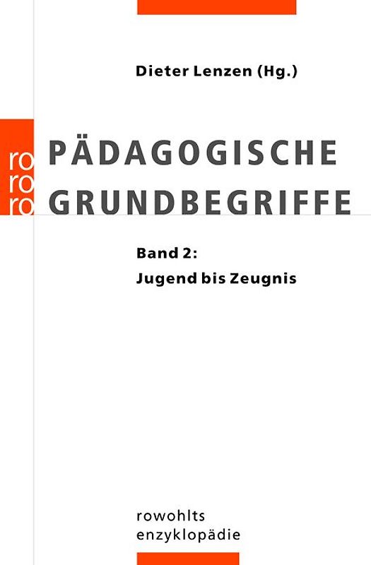 Pädagogische Grundbegriffe 2