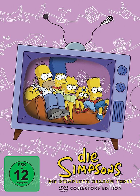 Die Simpsons: Die komplette Season 3 [4 DVDs, Collector's Edition] DVD