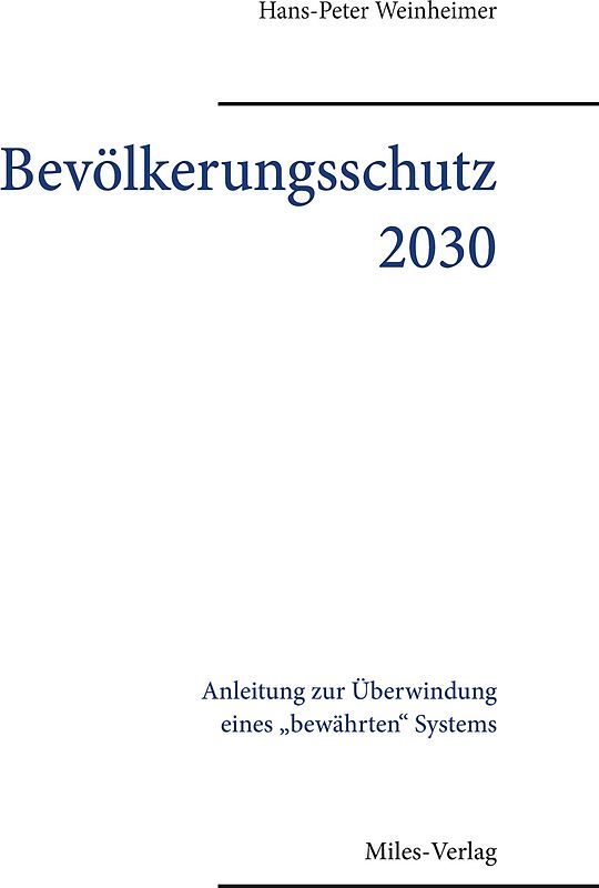 Bevölkerungsschutz 2030