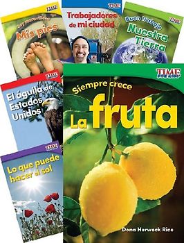 Time for Kids(r) Informational Text Grade K Spanish Readers Set 2 10-Book Set