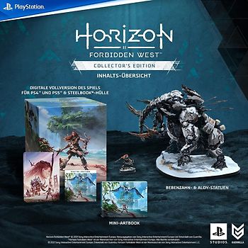 Horizon Forbidden West [Collector's Edition, inkl. Steelbook, Artbook, 2 Figuren] PlayStation 5