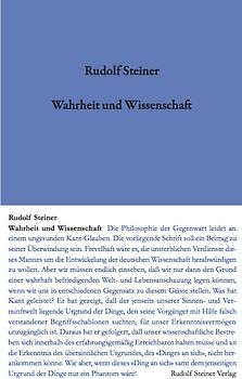 Wahrheit und Wissenschaft