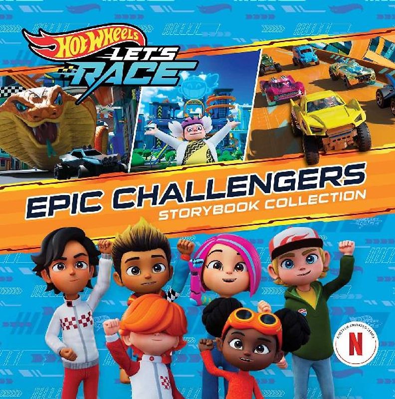 Hot Wheels Let's Race: Epic Challengers Storybook Collection