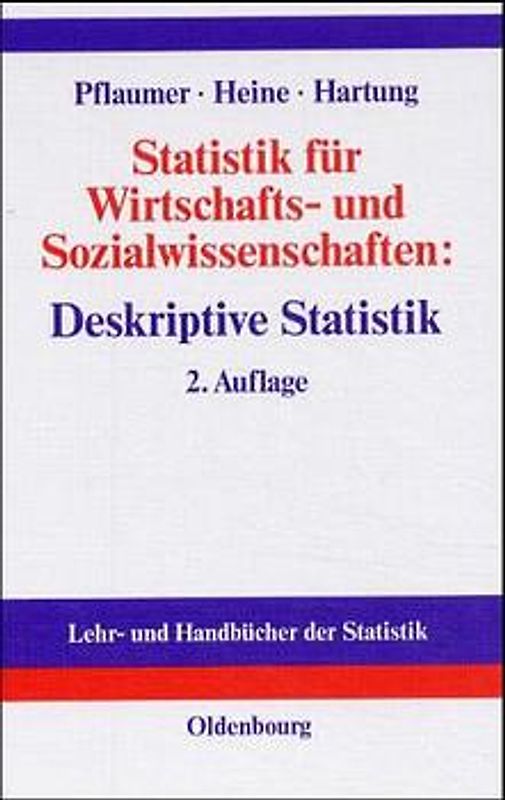 Statistik für Wirtschafts- und Sozialwissenschaften: Deskriptive Statistik