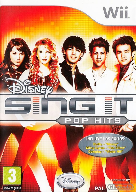 Disney Sing it: Pop Hits [Software only, ES Import] Nintendo Wii